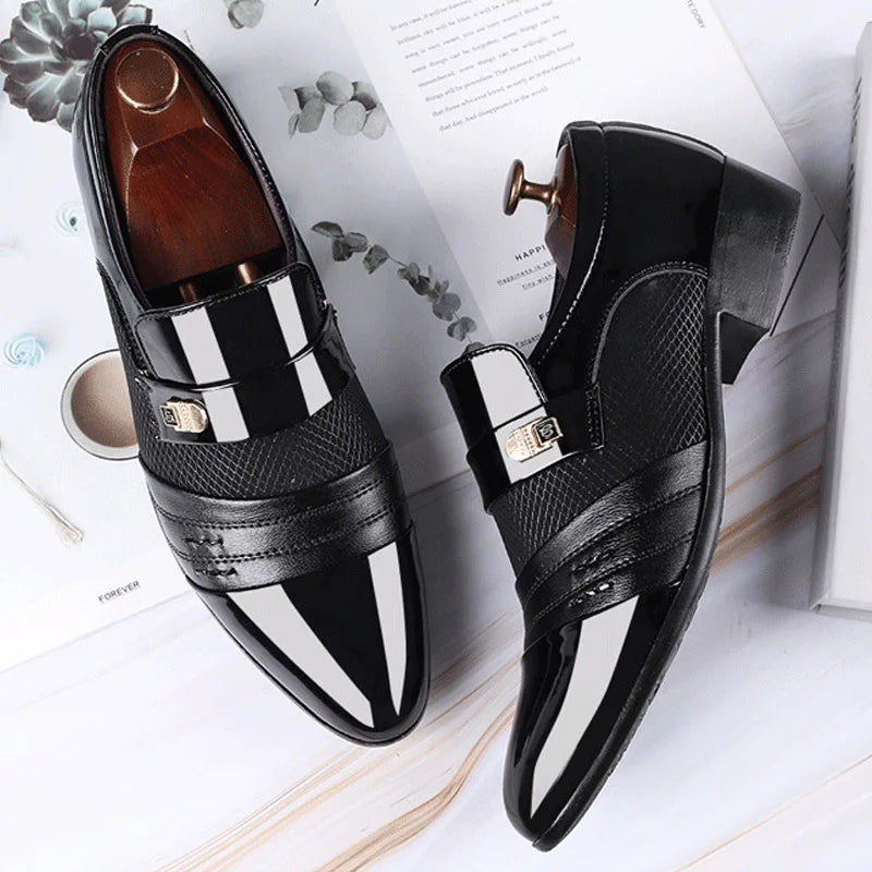 Men Oxfords Fashion Business Shoes 