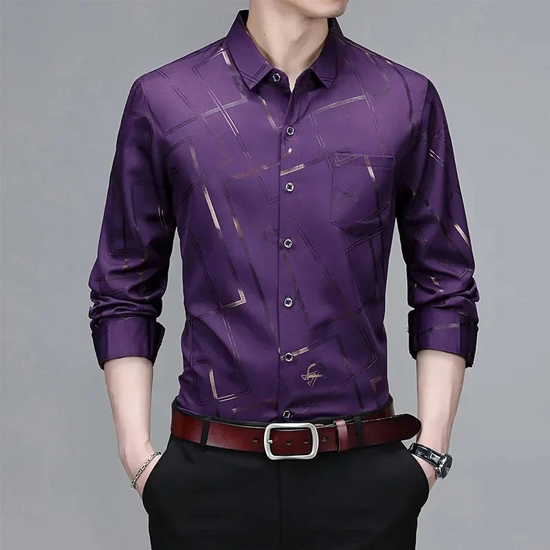 Men's  Long Sleeved Shirt