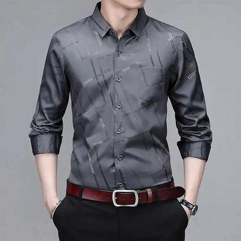 Men's  Long Sleeved Shirt