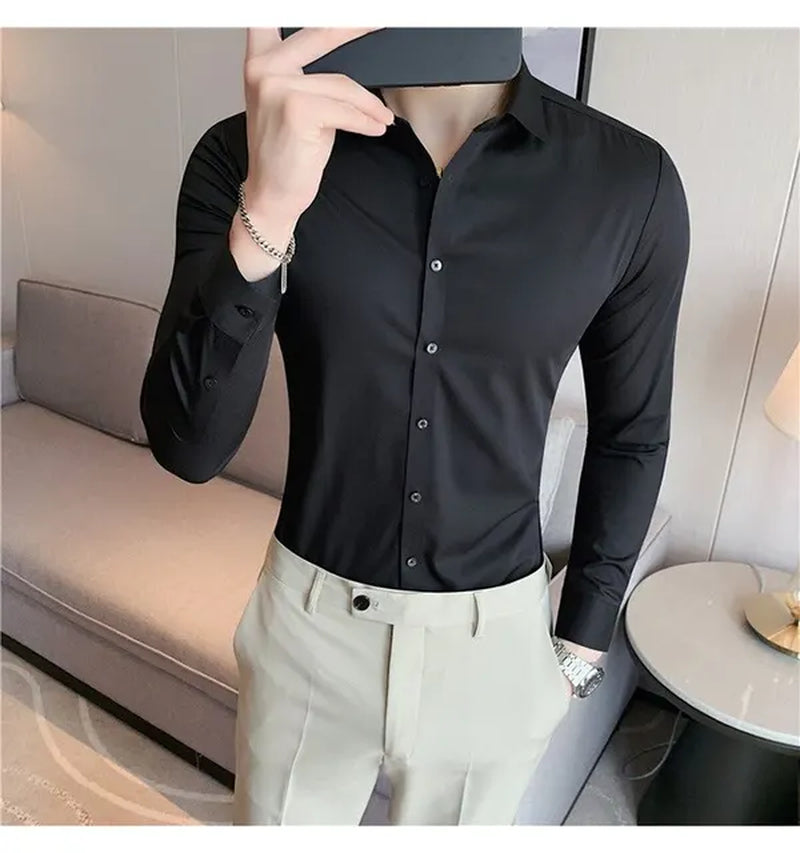 High-End Men's Business Shirt