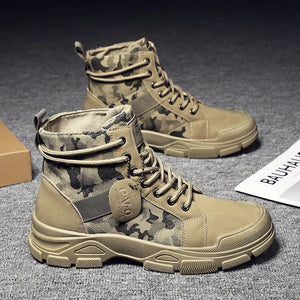 Men's Top Camouflage Boots