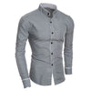 Casual Slim Fit Long Sleeve Shirt