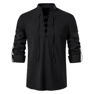 New Men's Casual  Linen Shirt 