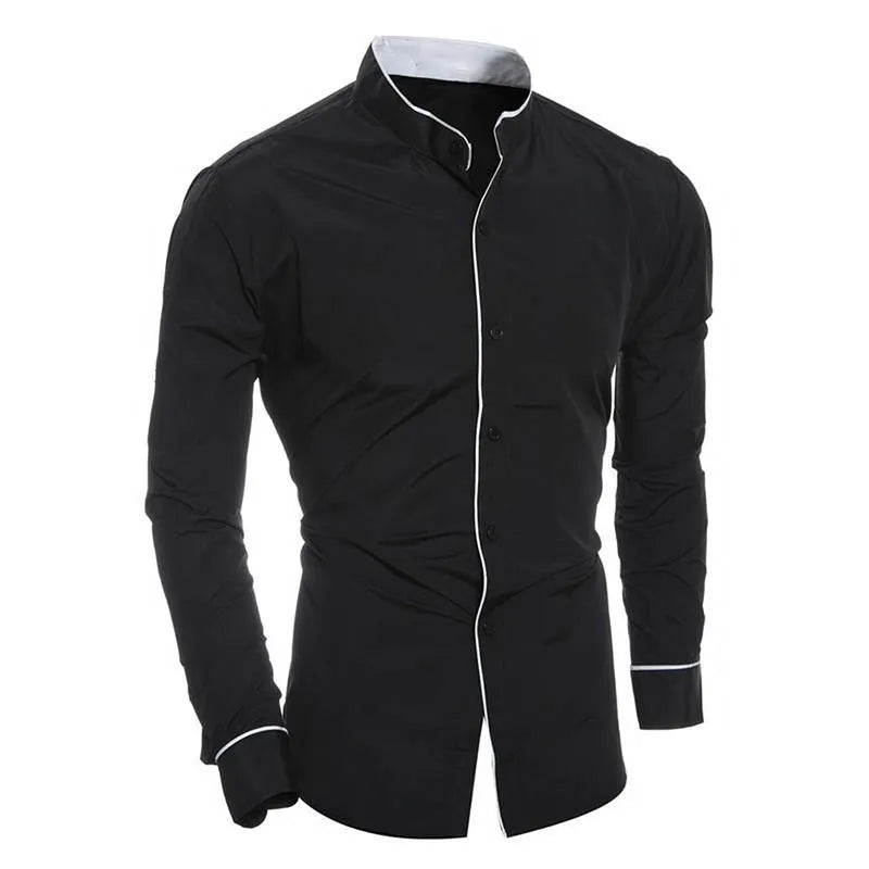 Casual Slim Fit Long Sleeve Shirt