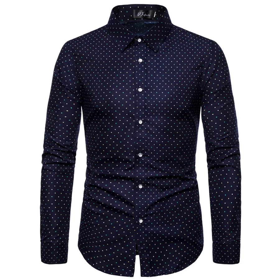 Mens Long Sleeve Shirt Summer 