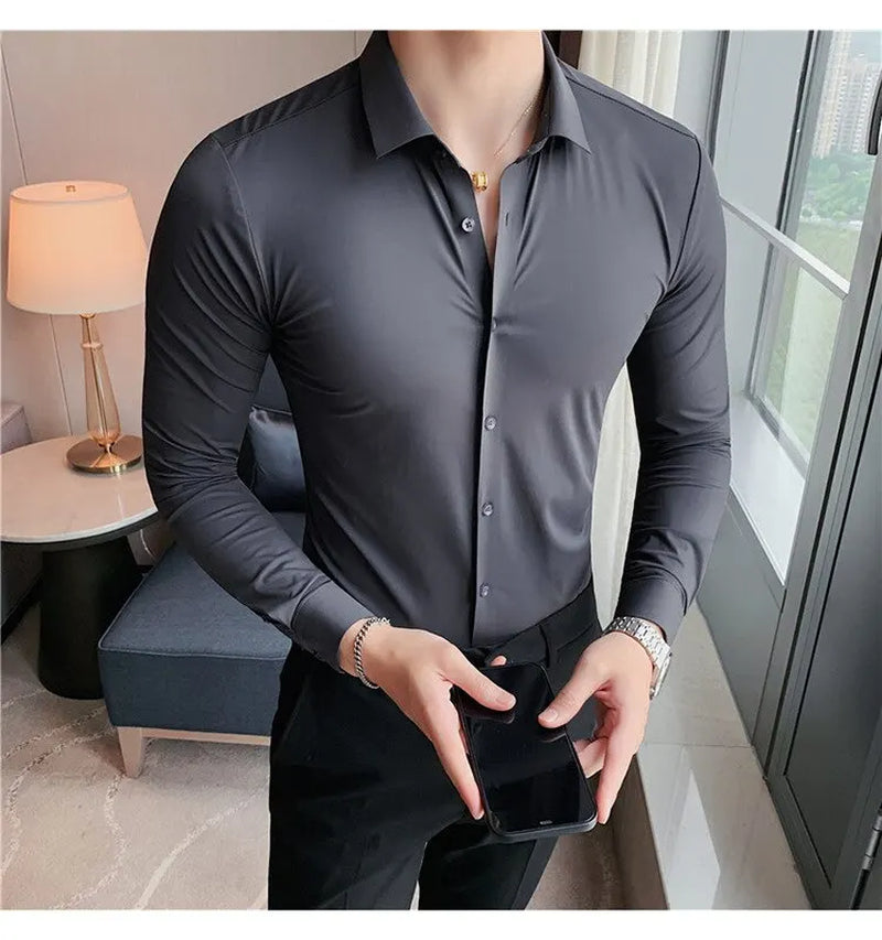 High-End Men's Business Shirt