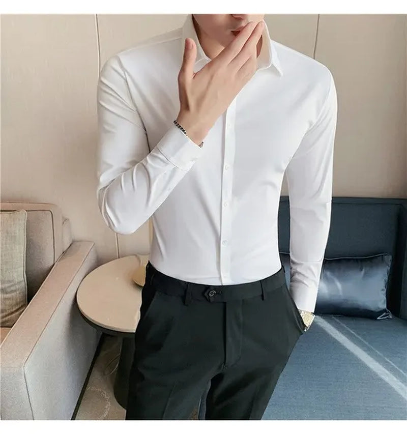 High-End Men's Business Shirt